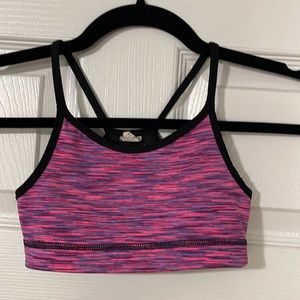 Girls sports bra